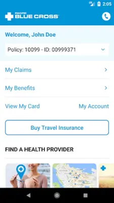 Pacific Blue Cross Mobile android App screenshot 6